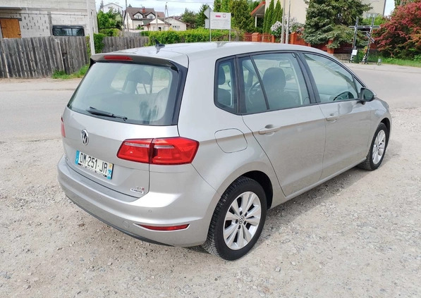 Volkswagen Golf Sportsvan cena 39999 przebieg: 165000, rok produkcji 2014 z Białystok małe 781